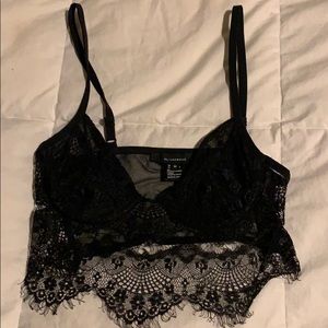 Black bralette